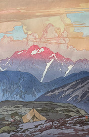 【Genuine guarantee】Yoshida Hiroshi Twelve scenes in the Japan Alps 12prints Ask price